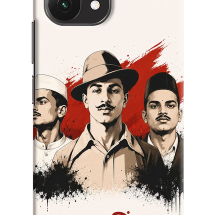 Bhagat Singh Trio Mi 11 Lite Hard Case Back Cover by Casekaro