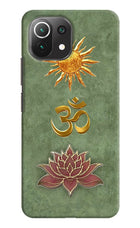 Om & Lotus Mi 11 Lite Back Cover