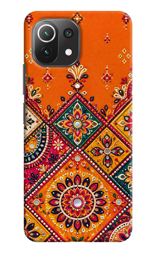 Kutch Glow Mi 11 Lite Hard Case Back Cover by Casekaro