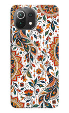 White Mayura Mi 11 Lite Back Cover