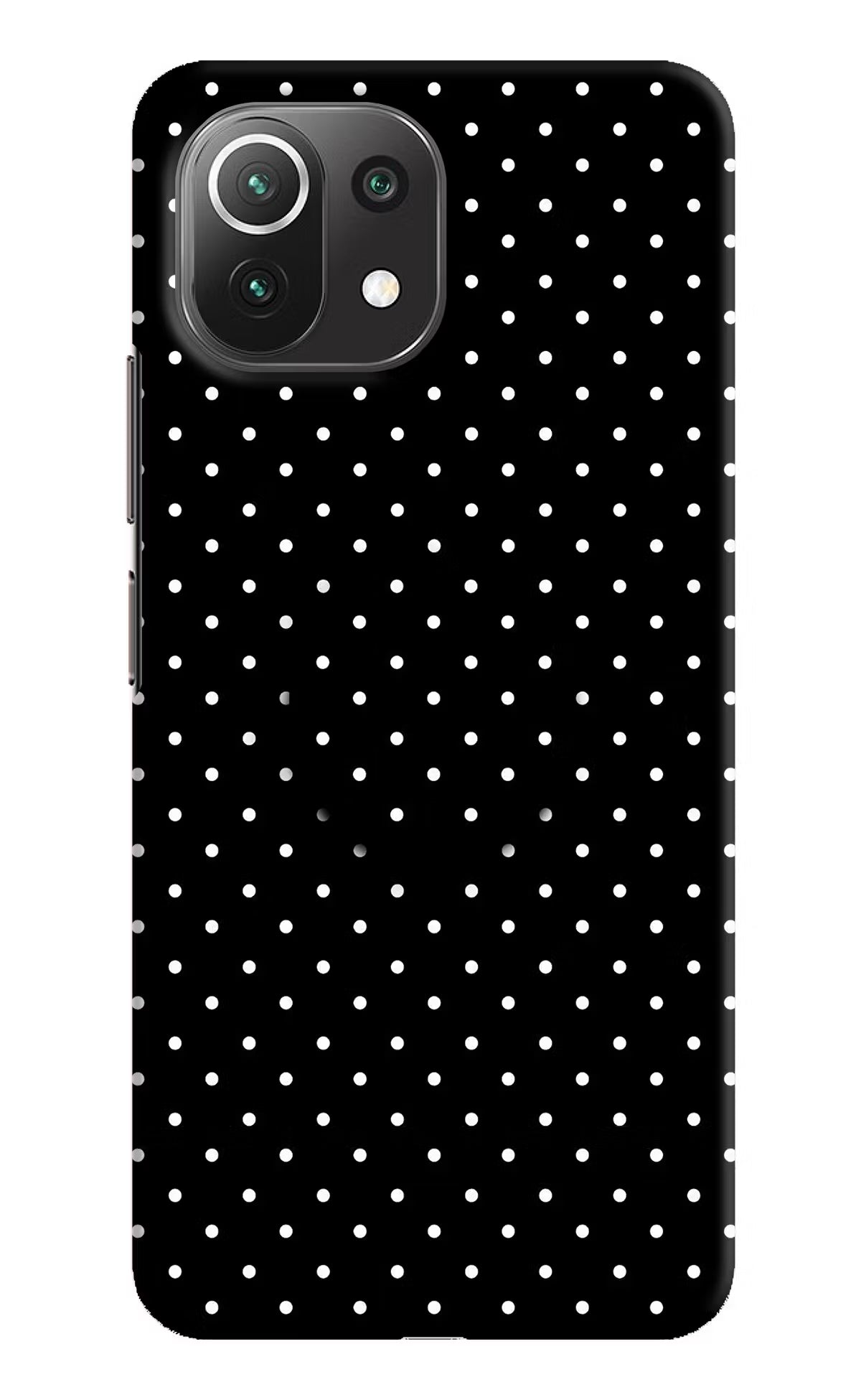 White Dots Mi 11 Lite Pop Case by Casekaro