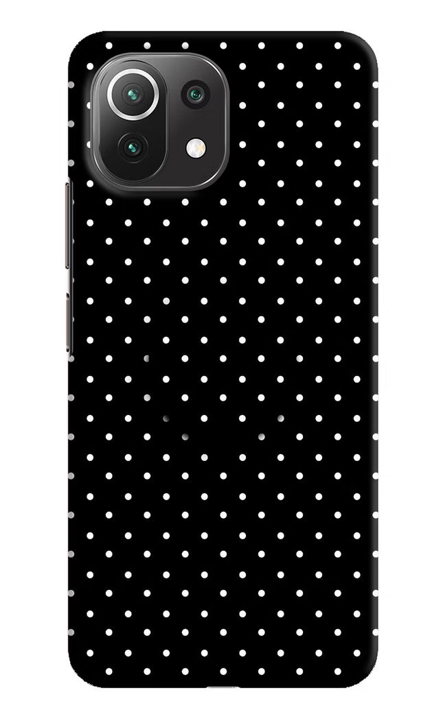 White Dots Mi 11 Lite Pop Case by Casekaro