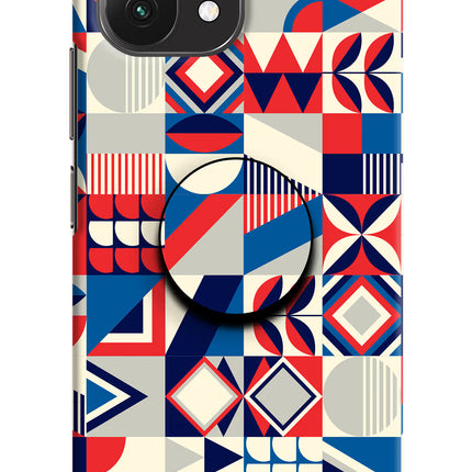 Colorful Pattern Mi 11 Lite Pop Case by Casekaro