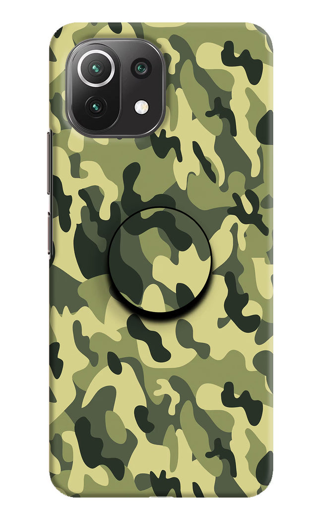 Camouflage Mi 11 Lite Pop Case by Casekaro