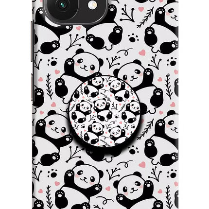 Cute Panda Mi 11 Lite Pop Case by Casekaro