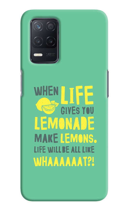 Quote Realme 8 5G/8s 5G Hard Case Back Cover by Casekaro