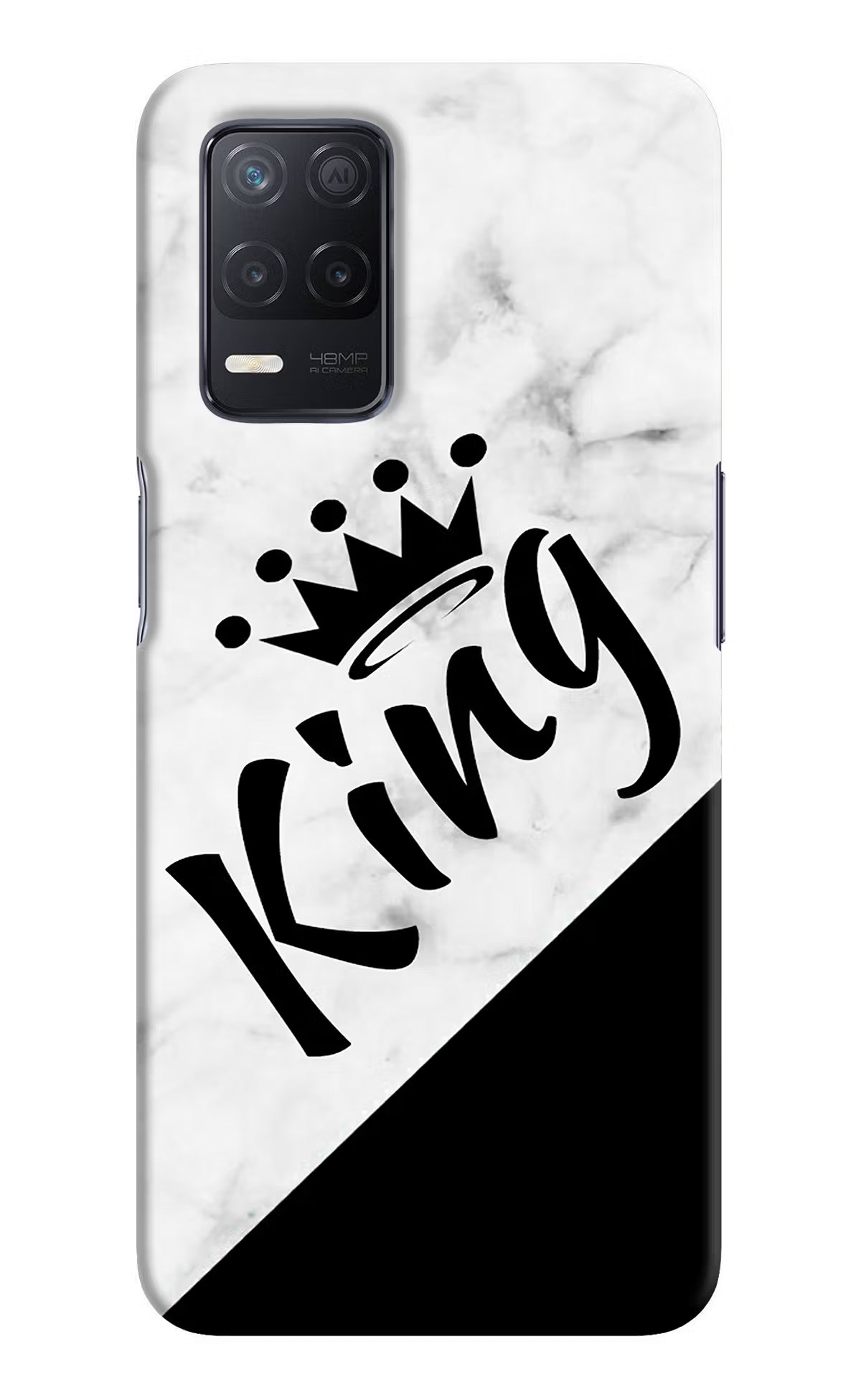 King Realme 8 5G/8s 5G Hard Case Back Cover by Casekaro
