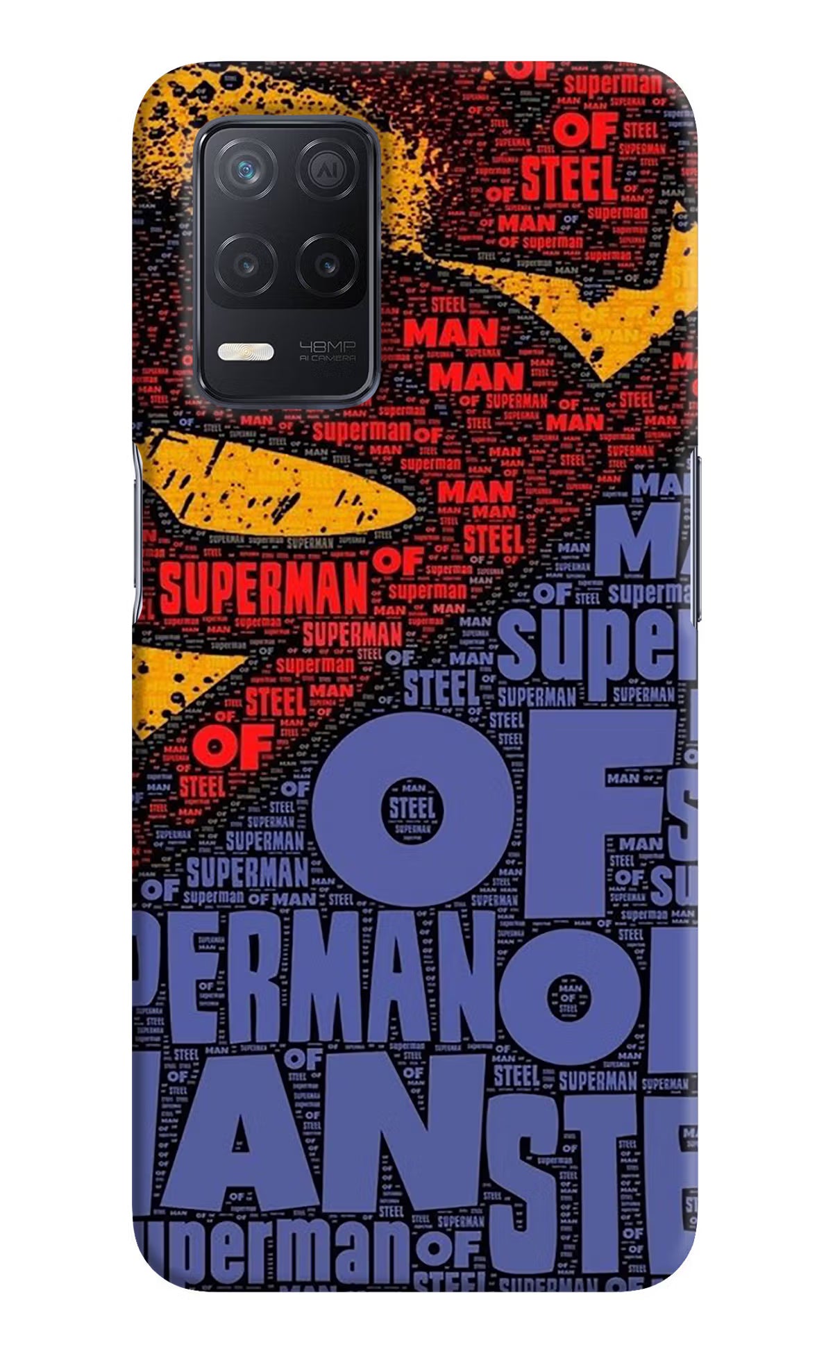 Superman Realme 8 5G/8s 5G Hard Case Back Cover by Casekaro