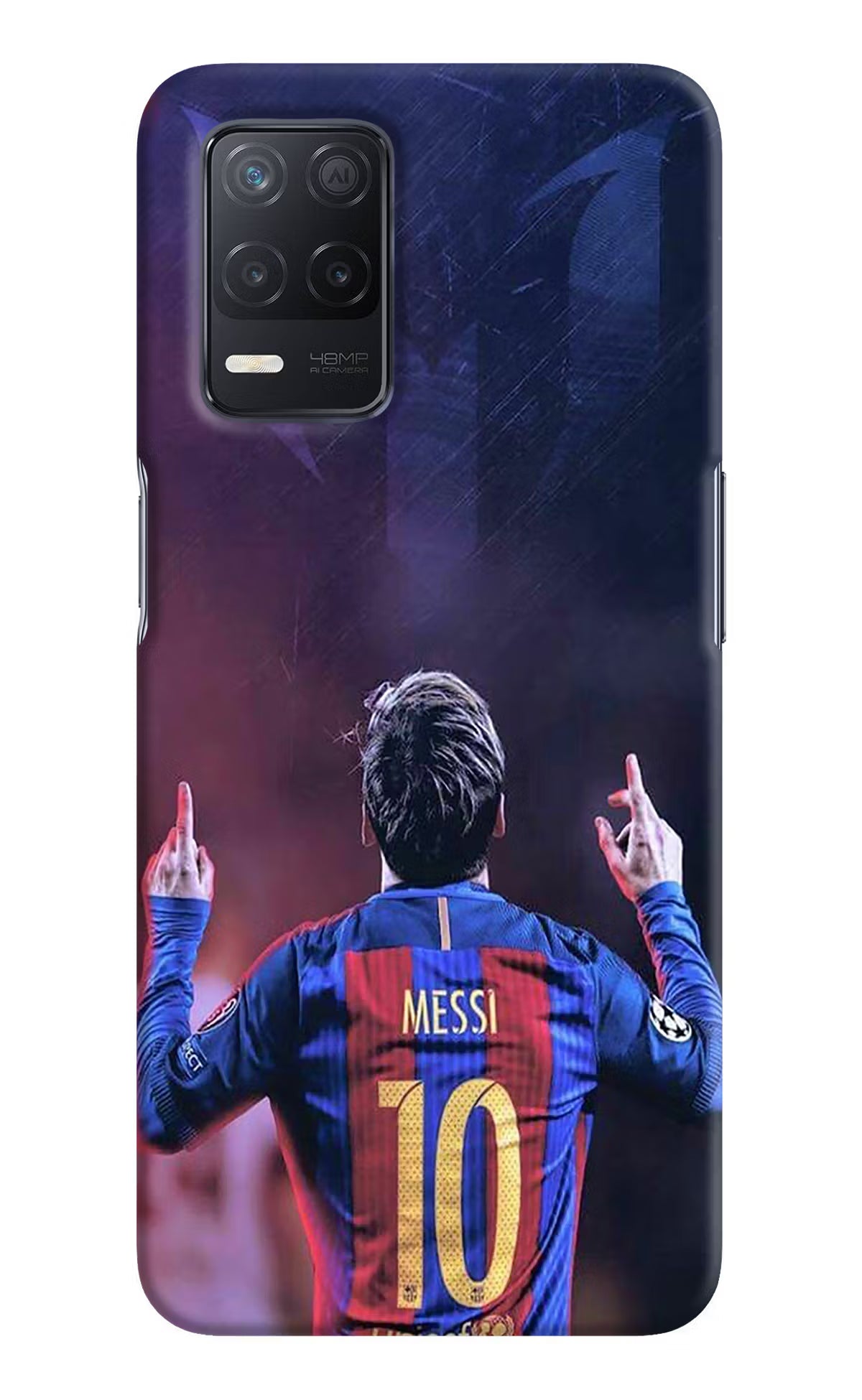 Messi Realme 8 5G/8s 5G Hard Case Back Cover by Casekaro