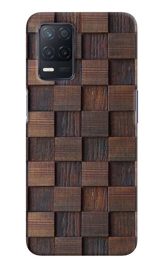 Wooden Cube Design Realme 8 5G/8s 5G Hard Case Back Cover by Casekaro