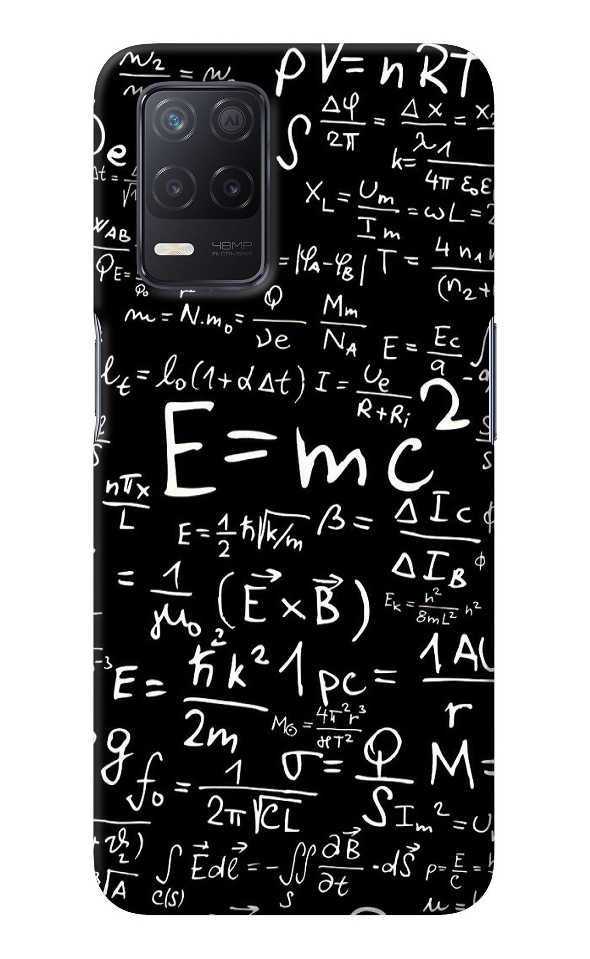 Physics Albert Einstein Formula Realme 8 5G/8s 5G Back Cover