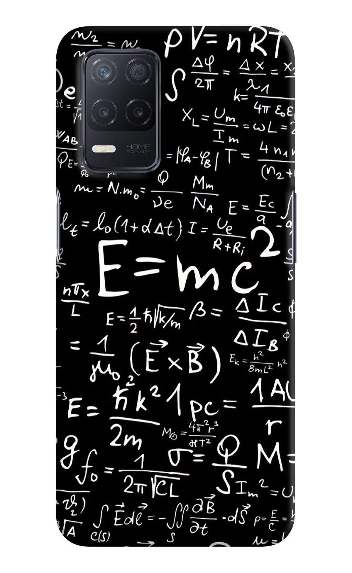 Physics Formula Realme 8 5G/8s 5G Hard Case Back Cover by Casekaro