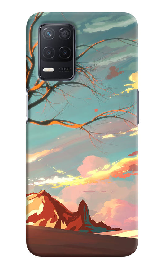 Scenery Realme 8 5G/8s 5G Hard Case Back Cover by Casekaro