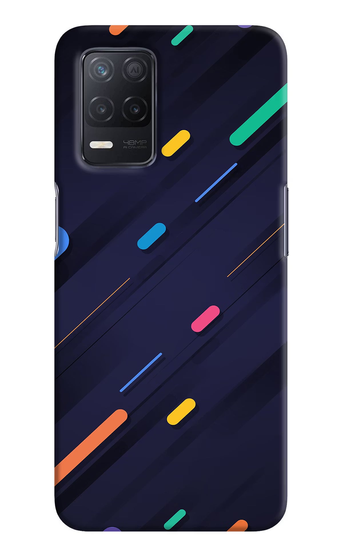 Abstract Design Realme 8 5G/8s 5G Hard Case Back Cover by Casekaro