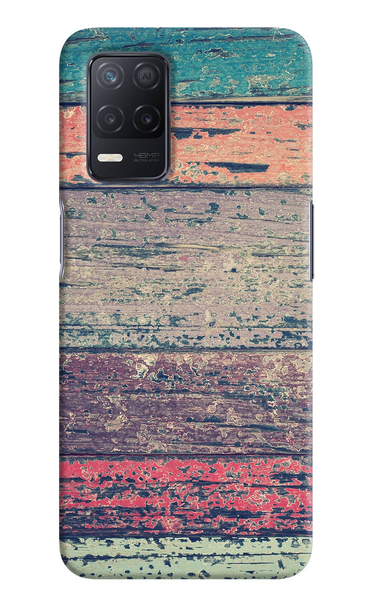 Colourful Wall Realme 8 5G/8s 5G Hard Case Back Cover by Casekaro