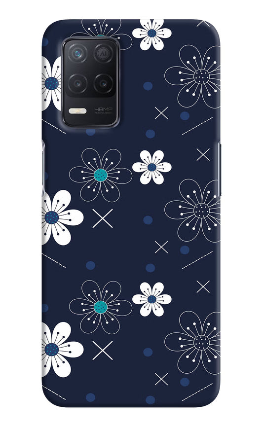 Flowers Realme 8 5G/8s 5G Hard Case Back Cover by Casekaro