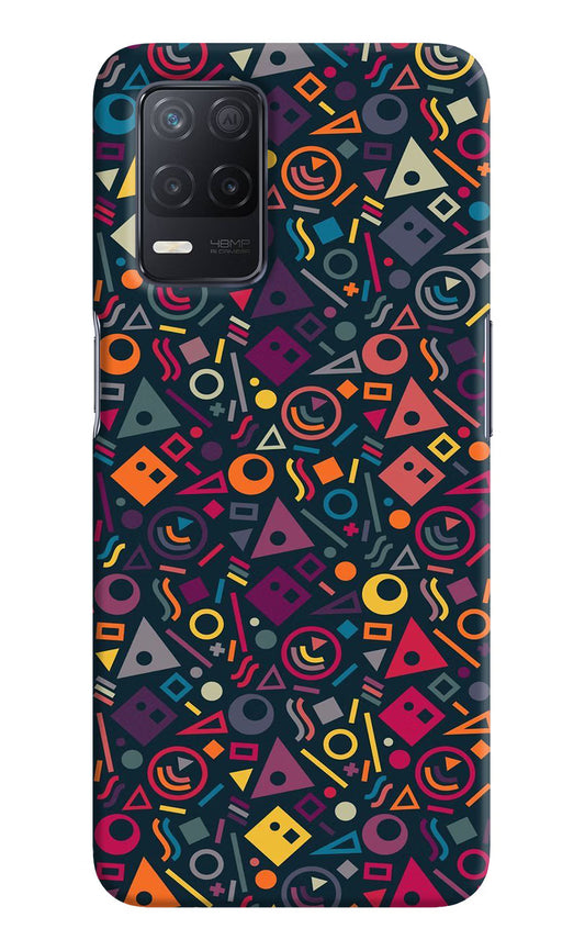 Geometric Abstract Realme 8 5G/8s 5G Hard Case Back Cover by Casekaro
