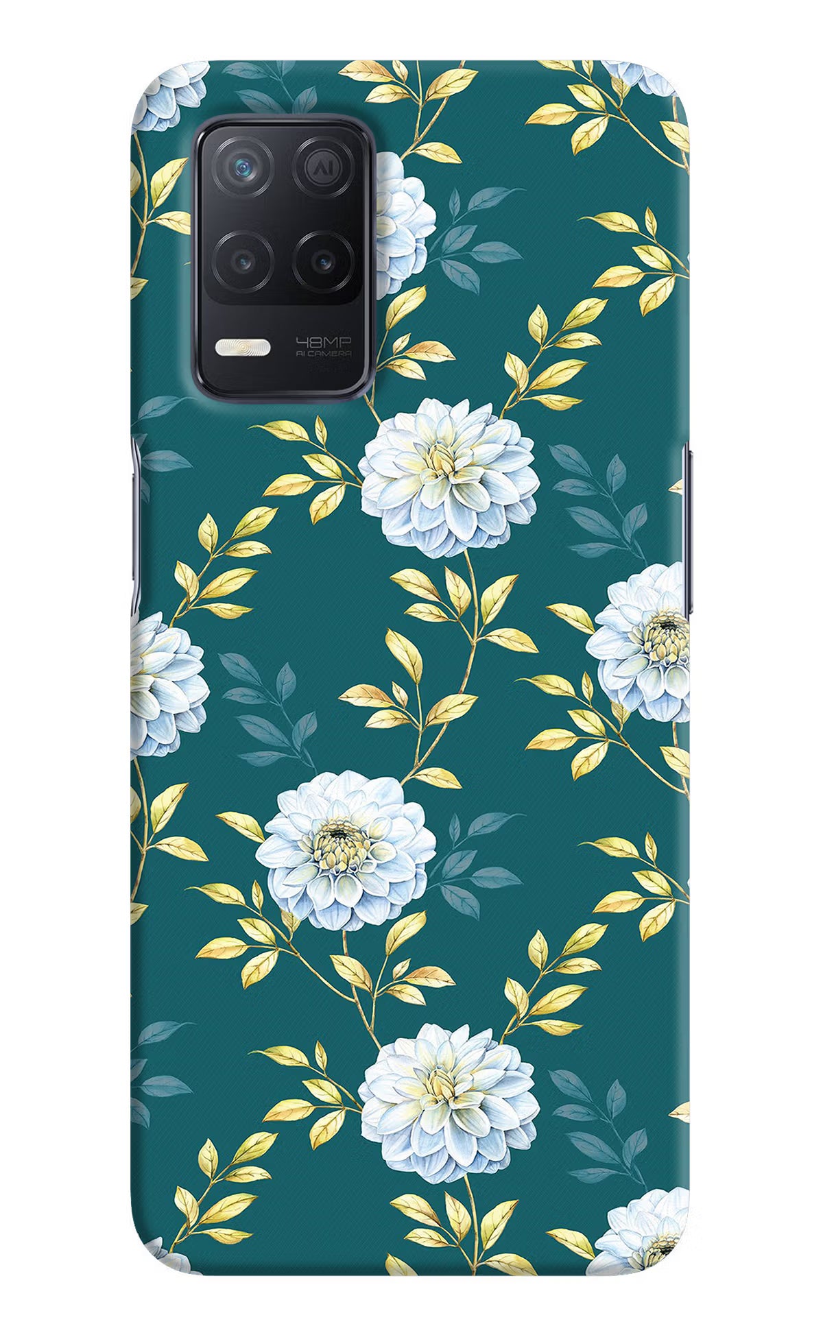 Flowers Realme 8 5G/8s 5G Hard Case Back Cover by Casekaro