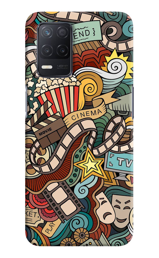 Cinema Abstract Realme 8 5G/8s 5G Hard Case Back Cover by Casekaro