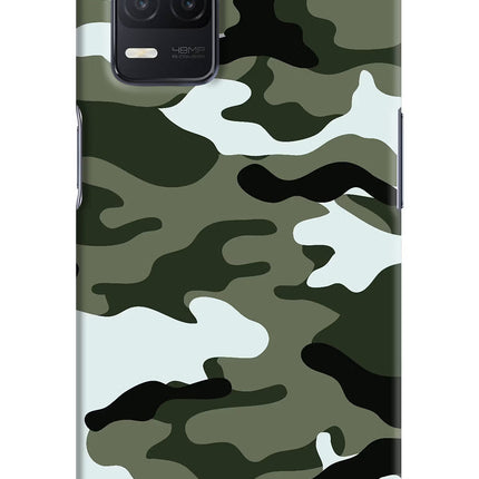 Camouflage Realme 8 5G/8s 5G Hard Case Back Cover by Casekaro
