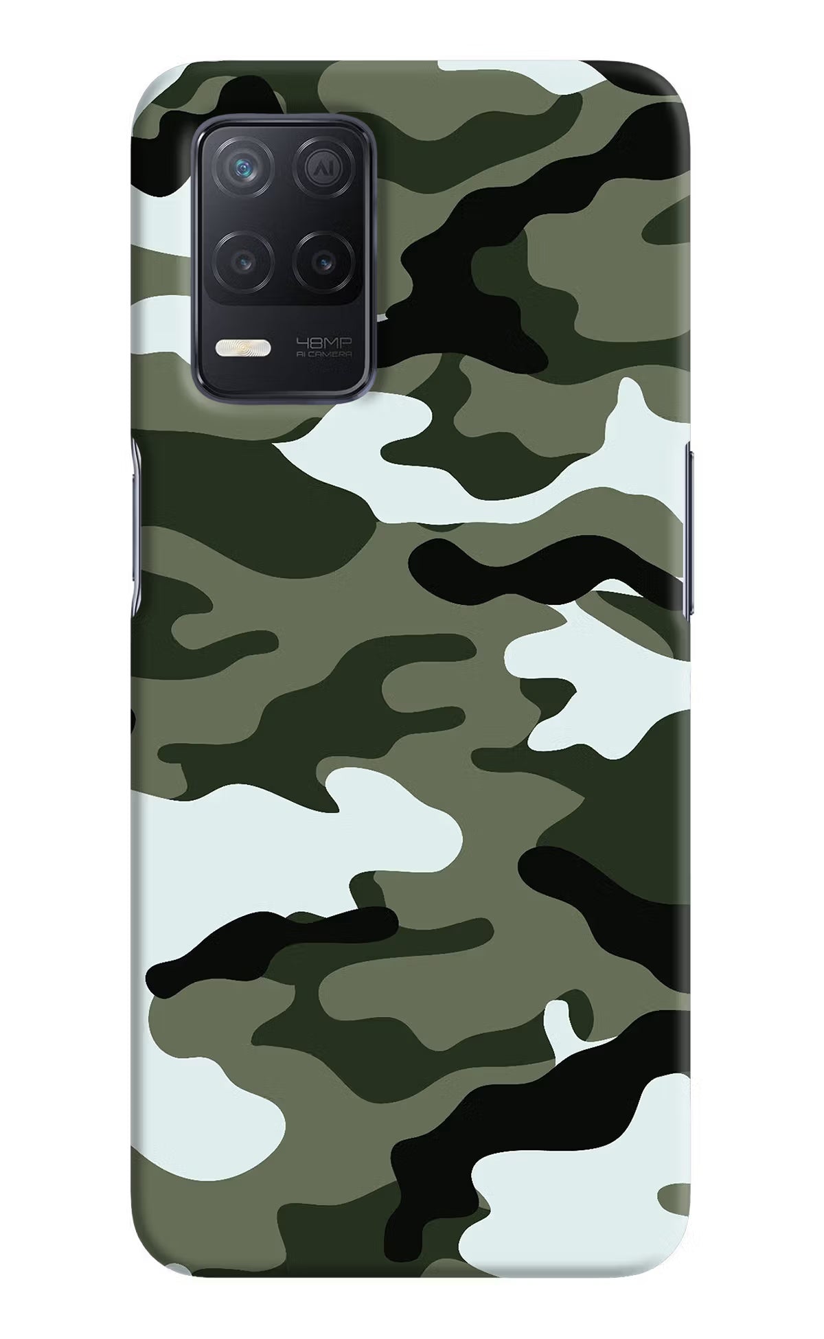 Camouflage Realme 8 5G/8s 5G Hard Case Back Cover by Casekaro