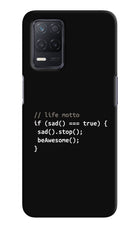 Life Motto Code Realme 8 5G/8s 5G Hard Case Back Cover by Casekaro