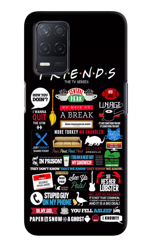 FRIENDS Realme 8 5G/8s 5G Hard Case Back Cover by Casekaro