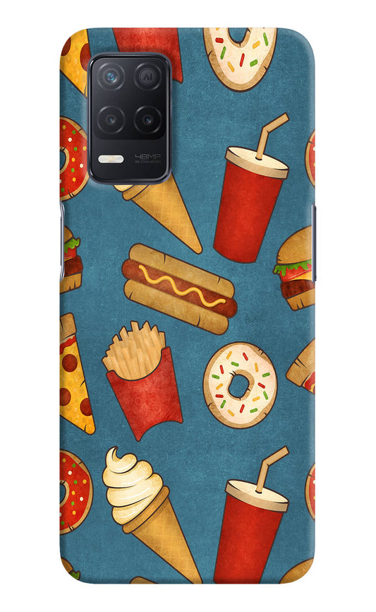 Foodie Realme 8 5G/8s 5G Hard Case Back Cover by Casekaro