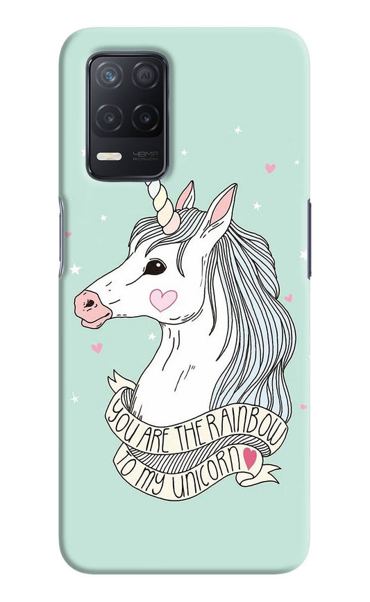 Unicorn Wallpaper Realme 8 5G/8s 5G Hard Case Back Cover by Casekaro