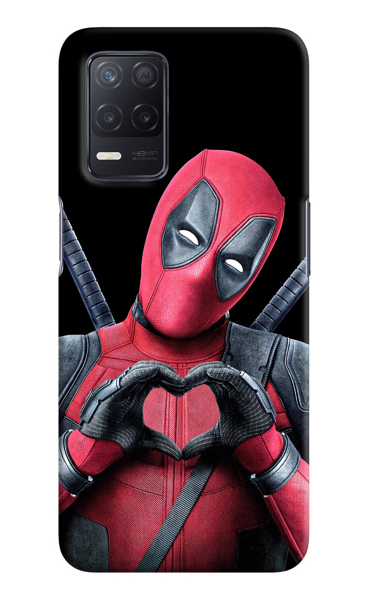 Deadpool Realme 8 5G/8s 5G Hard Case Back Cover by Casekaro