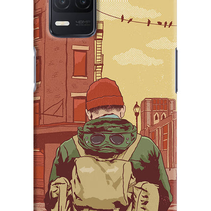 Adventurous Realme 8 5G/8s 5G Hard Case Back Cover by Casekaro