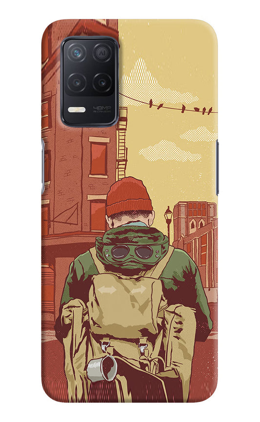 Adventurous Realme 8 5G/8s 5G Hard Case Back Cover by Casekaro