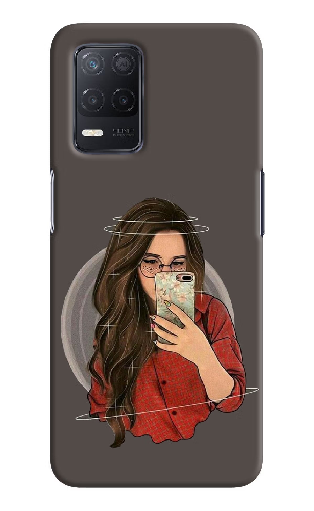 Selfie Queen Realme 8 5G/8s 5G Hard Case Back Cover by Casekaro