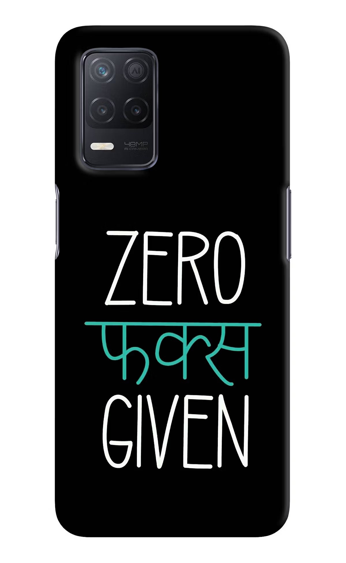 Zero Fucks Given Realme 8 5G/8s 5G Hard Case Back Cover by Casekaro