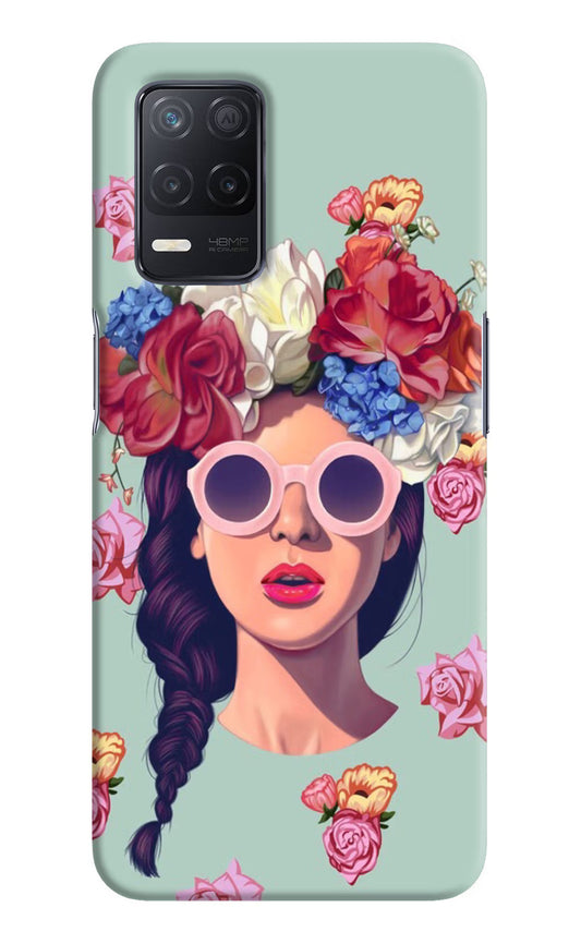 Pretty Girl Realme 8 5G/8s 5G Hard Case Back Cover by Casekaro
