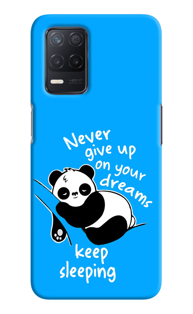 Keep Sleeping Realme 8 5G/8s 5G Hard Case Back Cover by Casekaro