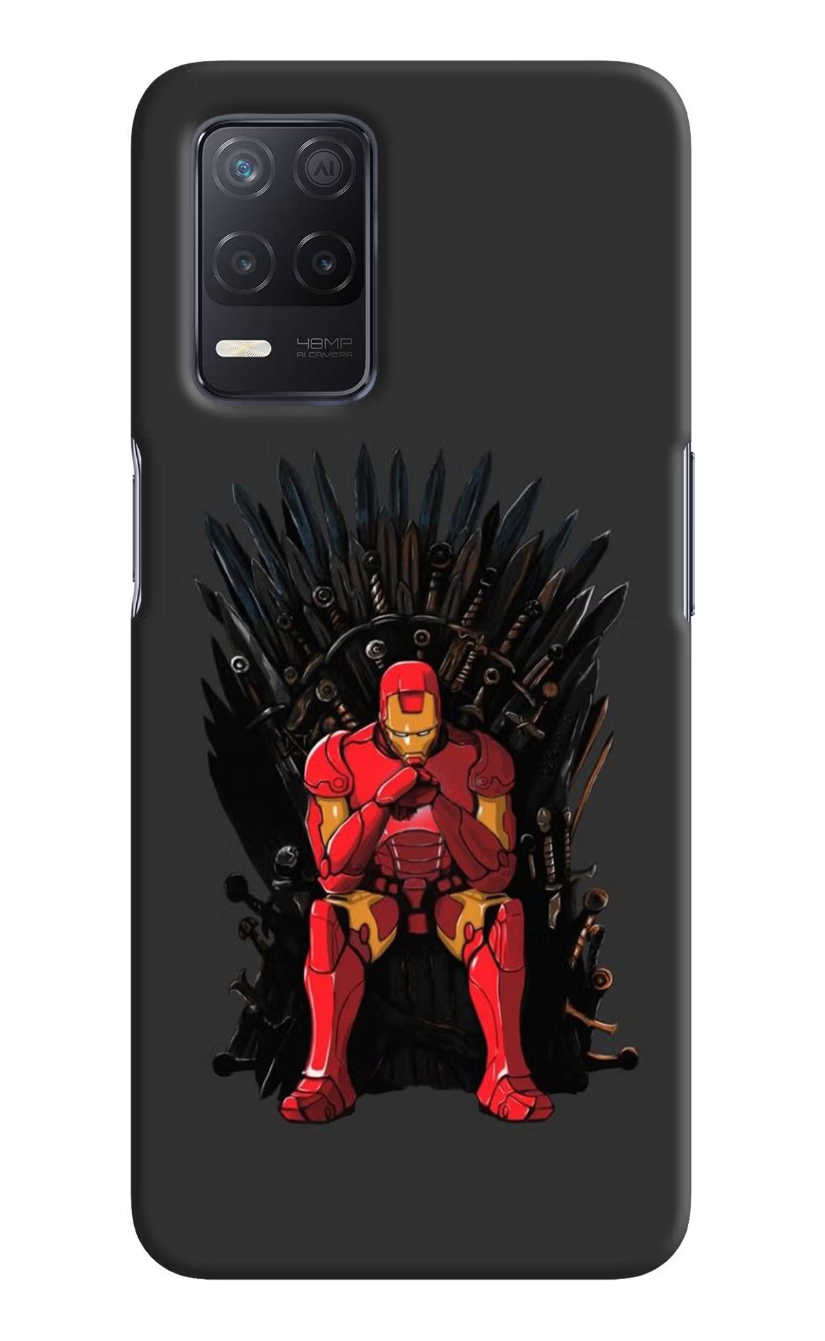 Ironman Throne Realme 8 5G/8s 5G Hard Case Back Cover by Casekaro