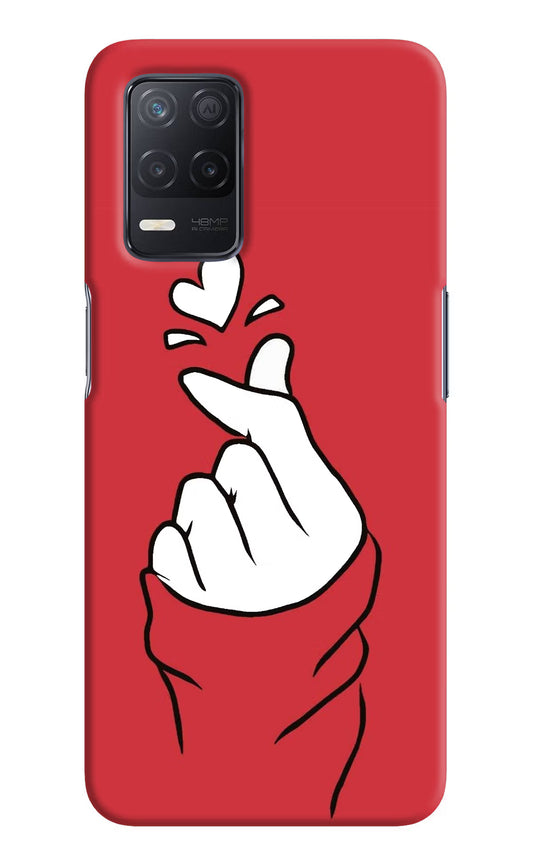 Korean Love Sign Realme 8 5G/8s 5G Hard Case Back Cover by Casekaro
