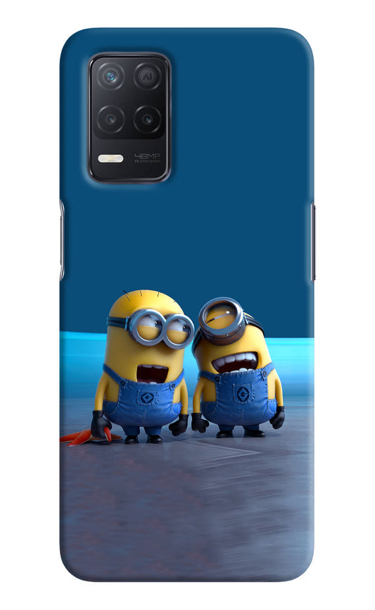 Minion Laughing Realme 8 5G/8s 5G Hard Case Back Cover by Casekaro