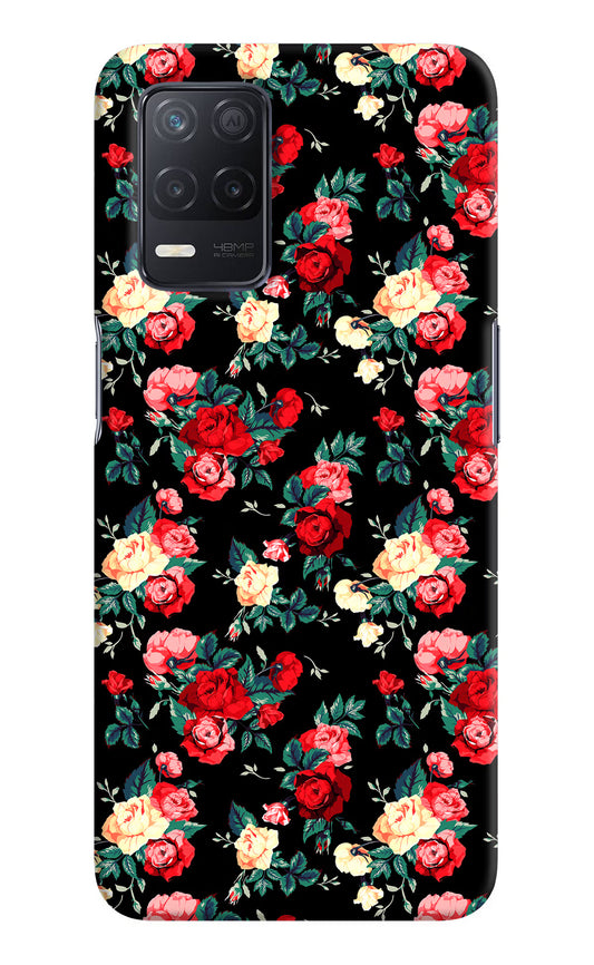 Rose Pattern Realme 8 5G/8s 5G Hard Case Back Cover by Casekaro