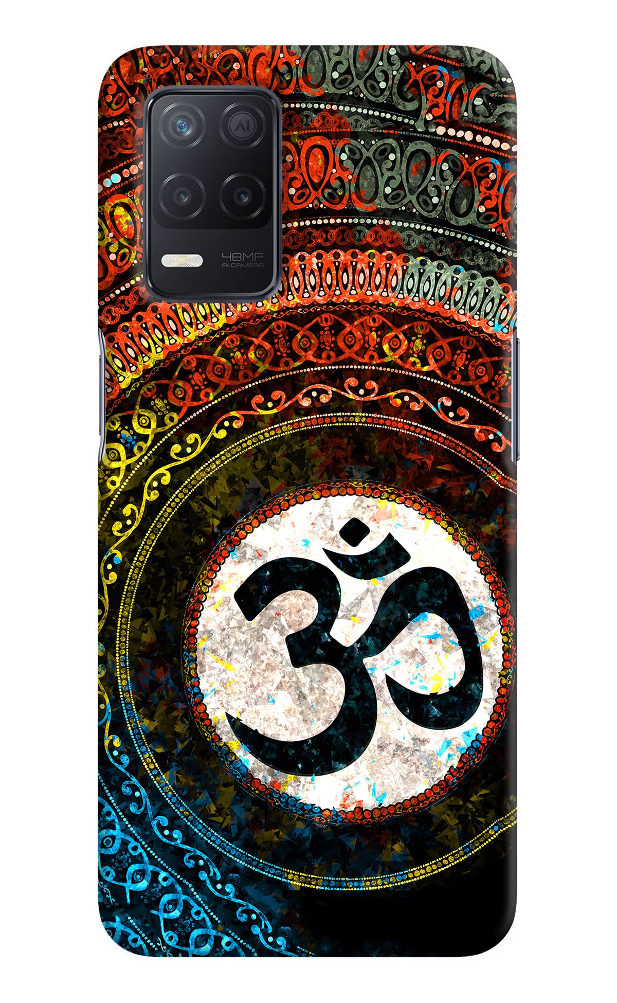 Om Cultural Realme 8 5G/8s 5G Hard Case Back Cover by Casekaro