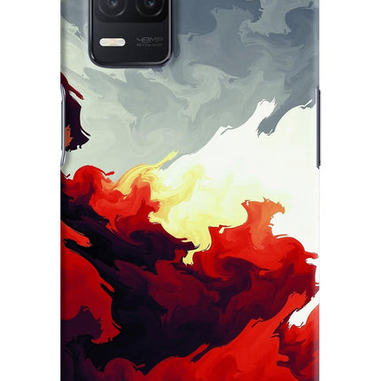 Fire Cloud Realme 8 5G/8s 5G Hard Case Back Cover by Casekaro