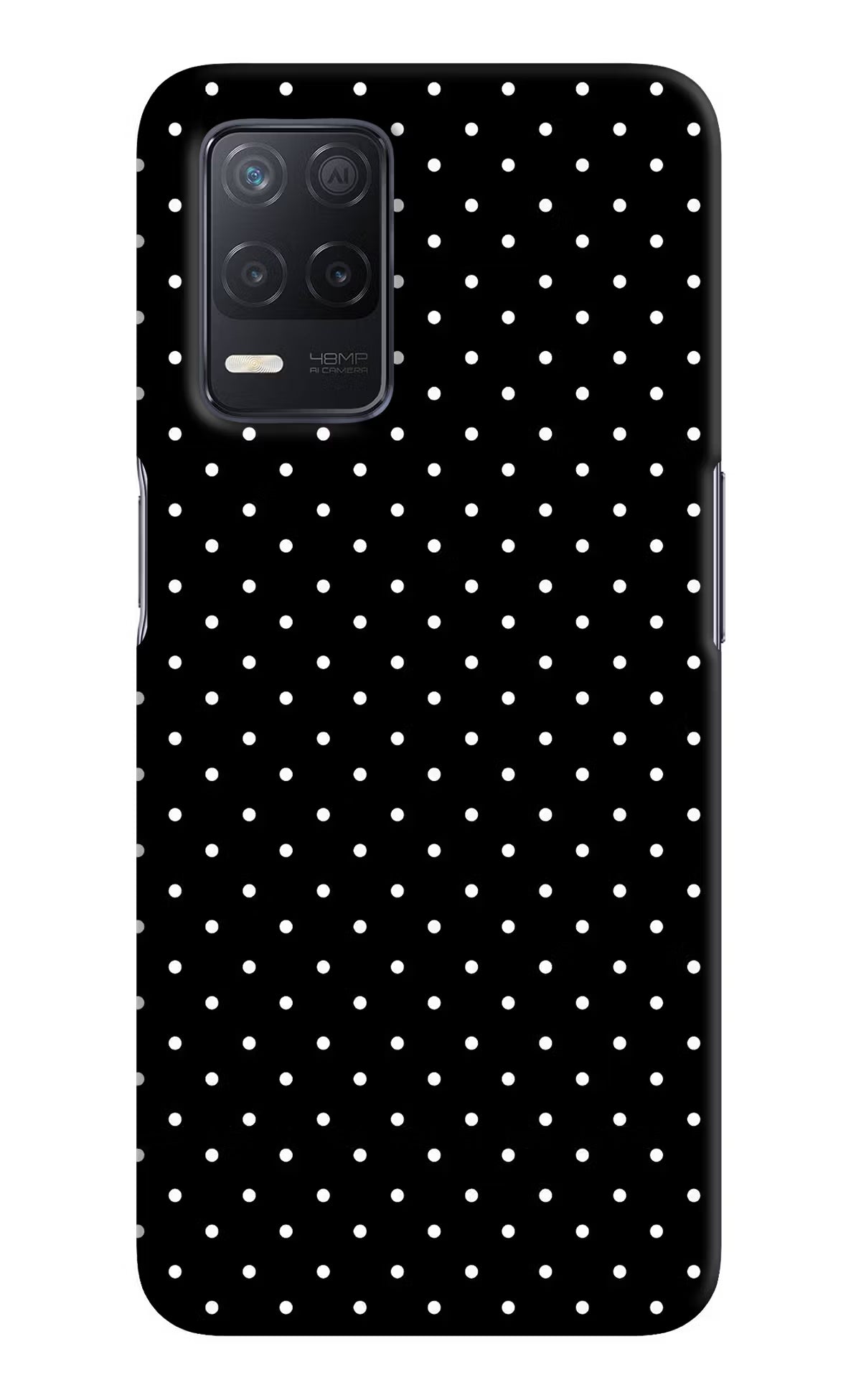White Dots Realme 8 5G/8s 5G Hard Case Back Cover by Casekaro