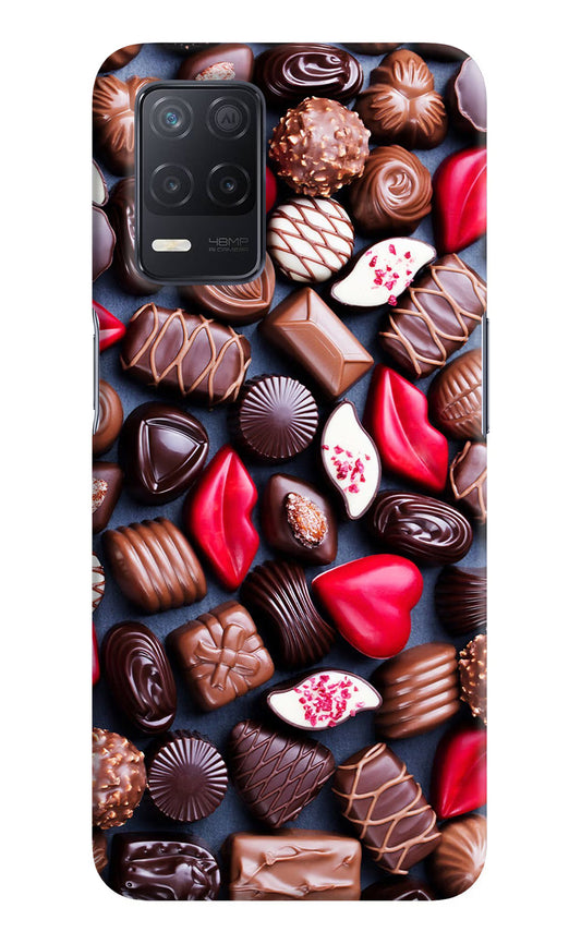 Chocolates Realme 8 5G/8s 5G Hard Case Back Cover by Casekaro