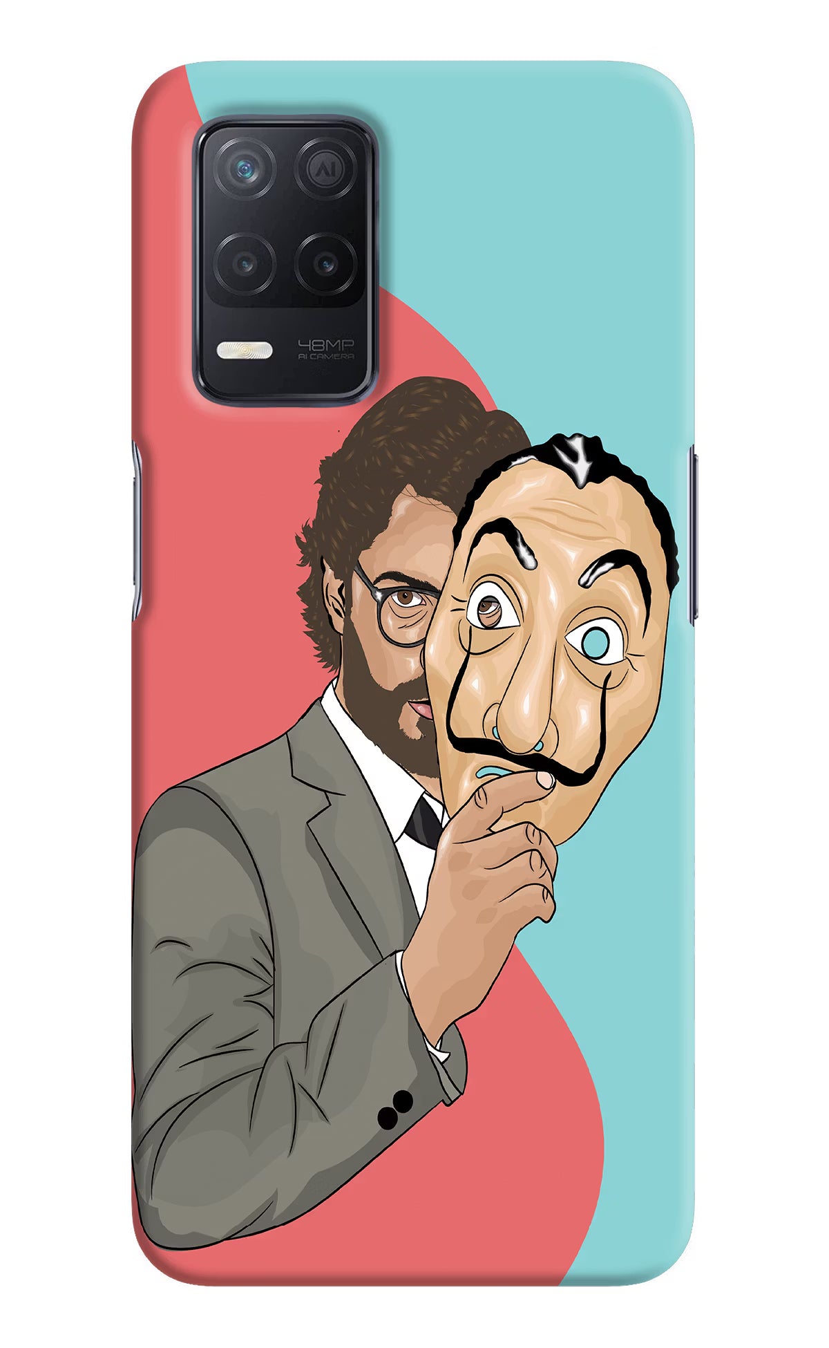 Professor Realme 8 5G/8s 5G Hard Case Back Cover by Casekaro
