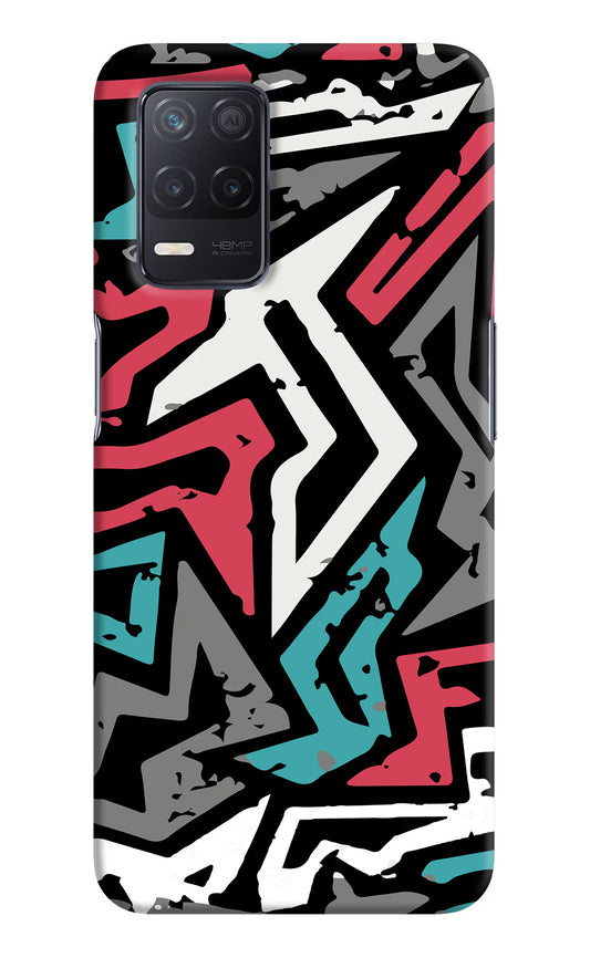 Geometric Graffiti Realme 8 5G/8s 5G Hard Case Back Cover by Casekaro