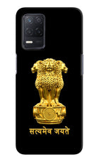 Satyamev Jayate Golden Realme 8 5G/8s 5G Hard Case Back Cover by Casekaro