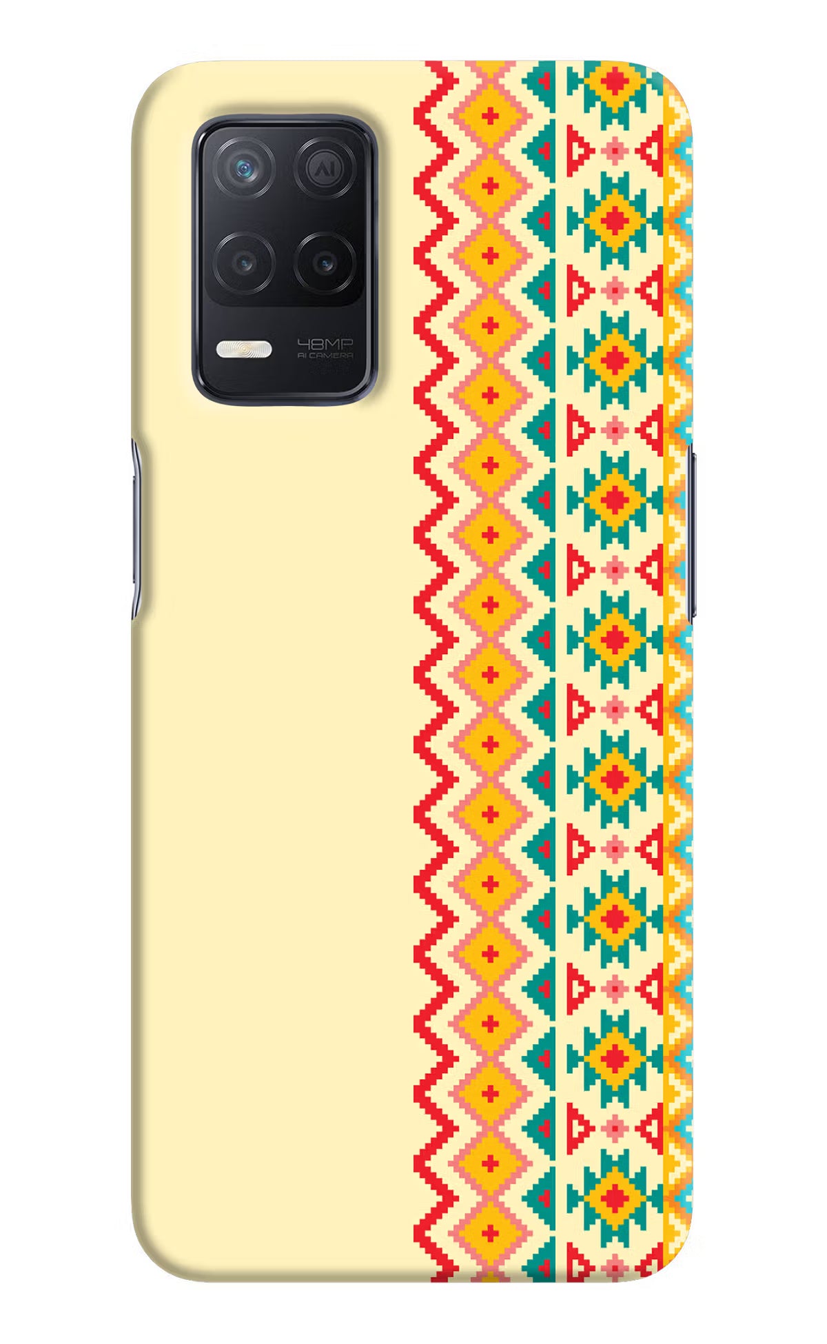 Ethnic Seamless Realme 8 5G/8s 5G Hard Case Back Cover by Casekaro