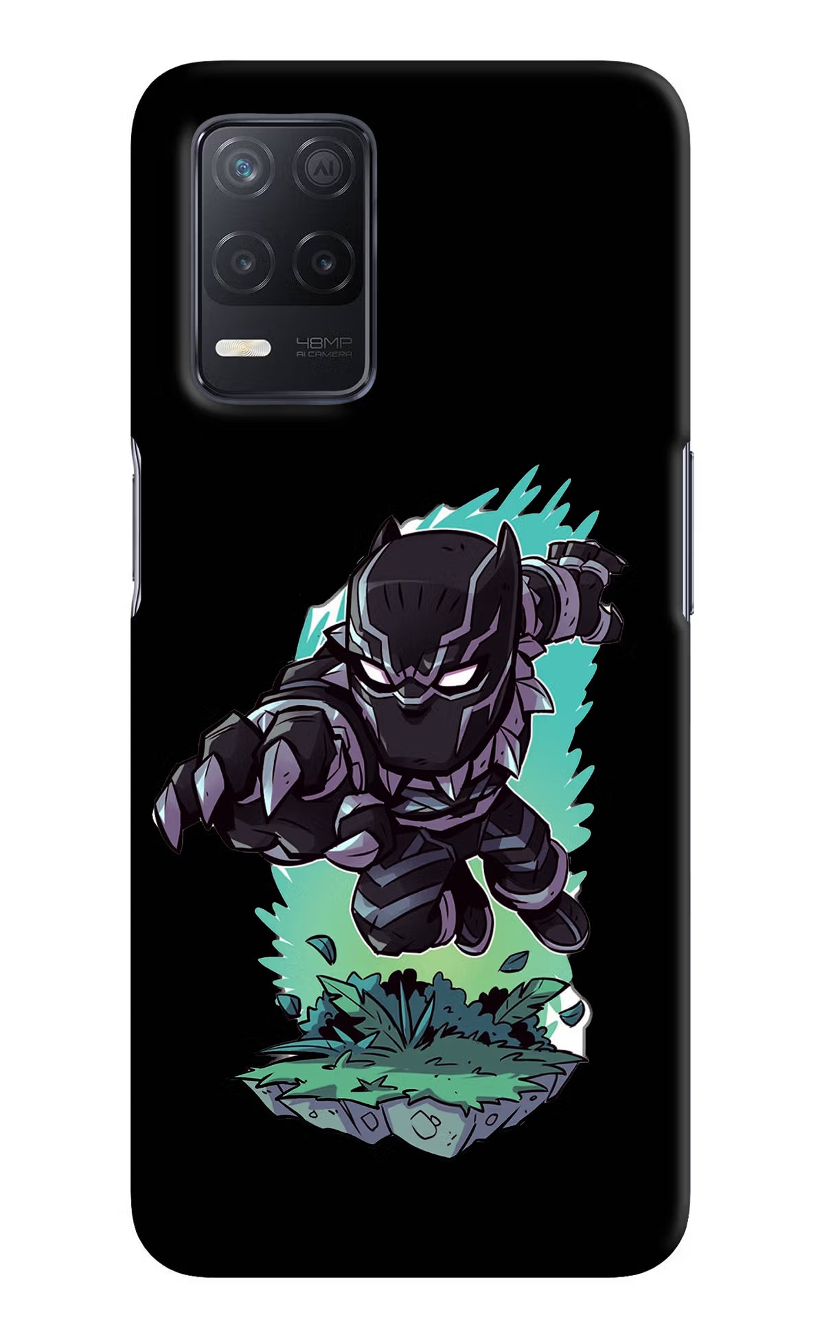 Black Panther Realme 8 5G/8s 5G Hard Case Back Cover by Casekaro