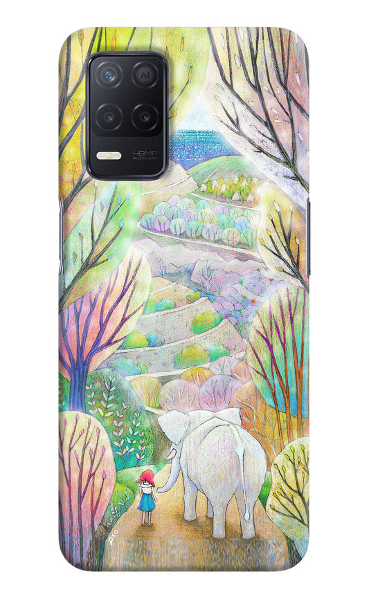 Nature Painting Realme 8 5G/8s 5G Hard Case Back Cover by Casekaro